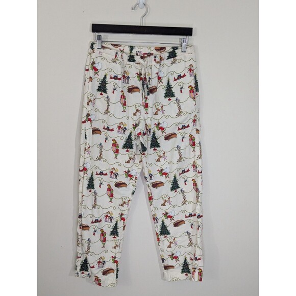 Hanna Andersson Pajamas Christmas Holiday The Grinch PJ Set Adult Size Small - Picture 9 of 14